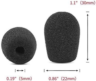 Ear Pads Replacement B450-XT Microphone Foam Compatible with VXI Blueparrott B450-XT B450XT Bluetooth Headset Mod Kit Ear Cushions Cups (Ear Pads ...
