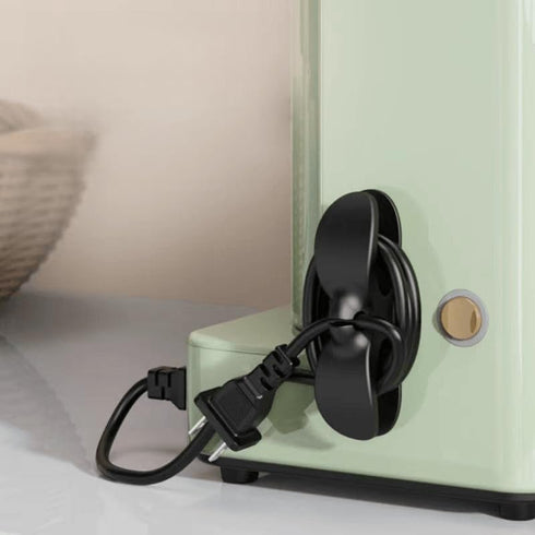 3Pcs Cable Organisers for Kitchen Appliance,Self-Adhesive Cable Winder Cord Holder,Wall Power Cable Retainer Wall Clamp Appliance Cord Organizer C...