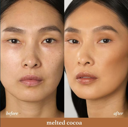 Julep Skip the Brush Cream to Powder Bronzer & Contour Stick - In Paradise Darker skin tones - Long Lasting Blendable and Buildable Color -Multi-U...