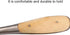 Labor-Saving Slotted Shank Wooden Handle Tool Flat-Blade Screwdriver Repair Tools Multi Home Improvement...