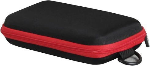 Hard Travel Case for Ekrist/LanLuk Portable Charger Power Bank 25800mAh (Black + Red Zipper)......