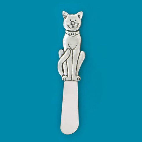 Butter Spreader Knife - Cat - Soft Cheese Paté Kitchen Gadgets, Home Decorative Gift for Pet Animal Lover...