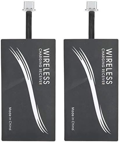 2PCS Universal Ultra Slim Type C QI Wireless Charger Charging Receiver Module, Qi Receiver Widely Suitable for Type C Mobile Phone......