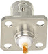 Superbat BNC Connectors BNC Female Jack 4 hole Flange Panel Chassis Mount Coaxial Solder Connector 5pcs...