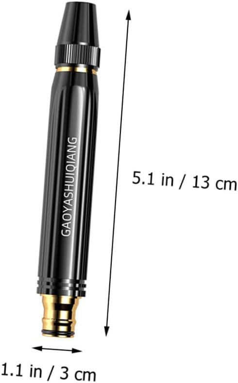 1 Set Garden Hose Nozzle Washing Nozzle High Pressure Nozzle Water Sprayer High Pressure Hose Nozzle Water Hose Nozzle High Pressure Handheld Wate...