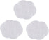 Plastic Clear Round Jewelry Box 7 Grids Travel Plum Flower Shaped Jewelry Bead Organizer Box Storage Container Case for Crafts Screws Small Parts ...