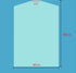 20Pcs Dry Cleaner Bags Plastic Clear Can be Hung Transparent Clothing Dust Cover...