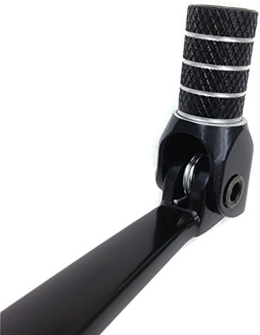 XKMT-Black Foldable Rear Brake Pedal Foot Lever Compatible with 2001-2005 Suzuki GSXR GSX-R 600/2000-2005 Suzuki GSXR GSX-R 750/2001-2004 Suzuki G...