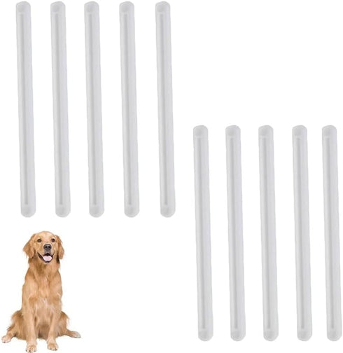 10 Pack Dog Clippers Blade Guide Replacement Spare Parts 35mm Plastic Strip Guides for Andis Oster Wah KM-10 A5 Series Pet Clipper Grooming Kit Tr...