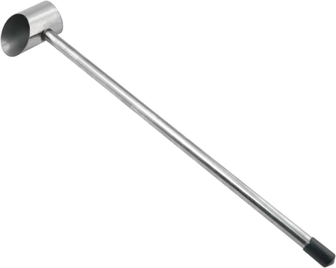 Large Caliber Models of Silver Stainless Steel Sugar Spoon for Cotton Candy Long Handle Sugar Spoon Cotton Candy Machine Spare Parts...
