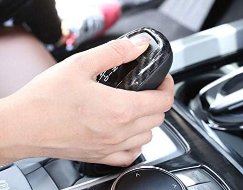 Carbon Fiber Gear Shift Knob Cover Tirm for BMW 2 3 4 5 6 Series X3 X4 X5 X6 F22 F30 F31 F34 F10 F07 F25 F26 F32 F33 F36 F45 F15 F16...