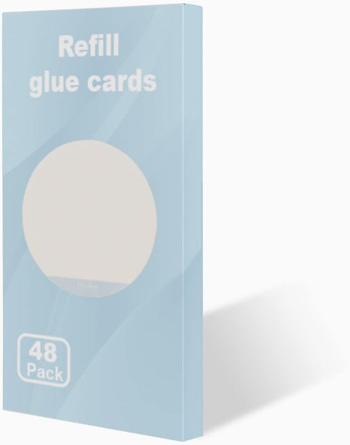 48 Pcs Refill Glue Boards 3.4" Sticky Pads Compatible with DynaTrap DT152 and Katchy Duo Indoor Fly Trap Bug Catcher Insect Mosquito zapper Lamp...