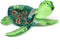 ZOOCRAFT Sea Turtle Hand Blown Glass Figurine Collectible Aquarium Miniature Home Garden Decor Personalized Gift...