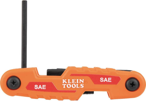 Cmpct Folding Hex Key Set SAE & Metric...