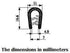 M M Seals - Edge Trim Black Fits 1/5 Inch (4.9mm), Leg 0.65 Inch (16.6mm), Length 3 Feet (1Meter) - No Glue Decorative Anti-Scratch Anti-Collision...