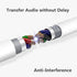 3.5mm Jack to USB Auxiliary Charger Sync Data Transfer Charging Cable Compatible with Beats by Dre Studio Wireless Headphones, Speakers, Tablets, ...