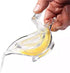 New Acrylic Manual Lemon Slice Squeezer, Portable Transparent Fruit Juicer, Elegance Bird Shape, Hand Juicer for Orange Lemon Lime Pomegranate (4P...