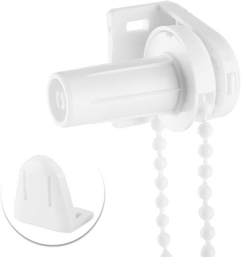 17mm Roller Blind Fitting Repair Kit, Roller Shade Clutch Bracket Bead Chain Set for Home Window Treatment, Sturdy and Durable...