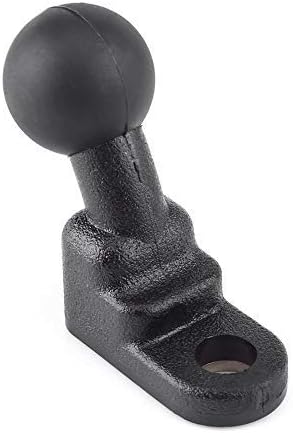 Aramox Motorcycle Ball Base, Motorcycle Mounts Fixed Ball Holder Isolate Dampens Shock Base with 10mm Hole...