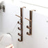 Sadiyamo 5 Layers Over The Door Hook Organizer Rack Hanger Backpack Handbag Door Hook, Pack of 2 (Brown)...
