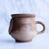 Coffee Mug Handmade Pottery Clay 8.5 oz Dark Rustic Eco Friendly Cup Handcrafted ceramic tea mugs with handle Coffee lovers gifts...