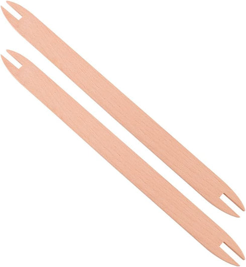 2 Pcs Wooden Weaving Shuttle Beech Wood DIY Weaving Tool Sweater Scarf Tapestry Weaving Sticks Crochet Hook Loom Tools for Knitted Crafts Accessor...