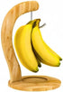 Ruichang Banana Holder Stand Banana Hanger,Bamboo Sturdy Banana Hook for Kitchen Countertop Banana Tree Keeper...