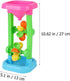 Alipis Sand Wheel Beach Toy, Beach Sand Water Wheel Beach Hourglass Toy Water Sifting Funnel Outdoor Tool Kit for Summer Beach...