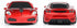 Sleep Sport Car Shaped Wireless Computer Mouse Ergonomic Gaming Optical Mouse USB 2.4G Mini Receiver Office Accessories for PC Windows Laptop Note...
