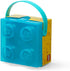 LEGO Box with Handle, Portable Storage Box, Translucent Light Blue...