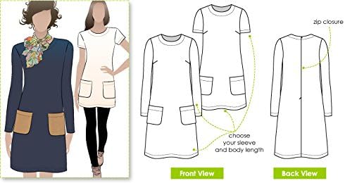 Style Arc Sewing Pattern - Kristin Dress (Sizes 18-30)...