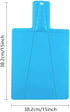 Portable Foldable Chopping Board Folding Plastic Kitchen Food Cutting Boards Veggies Fruit for Chopping - Dicing - Slicing Blue Medium...
