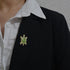 Cute Turtle Brooch Pin Crystal Rhinestones Green Marine Animals Lovely Lapel Pin Dress Accessories Boutonniere Corsage for Hat Bag Gold Tone Great...