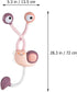 Toyvian Bath Toys for Baby Toddlers, Upgrade Electric Shower Baby Bath Toys Cartoon Snail Double Sprinkler Bathtub Tub Water Toys for Baby Kids?Ba...