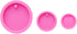 3pc Glossy Resin Silicone 1.5in 2in 2.5in Circle Molds Pet Cat Tag DIY Keychain Mould with 10PC Key Ring(DY0079+DY0080+DY0260)...