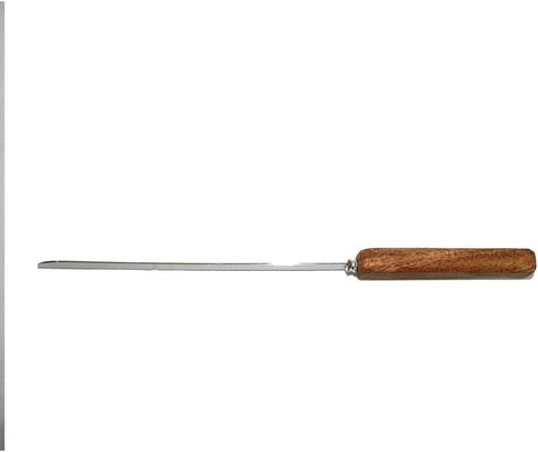 Yair Emanuel Challah Knife with Natural Mango Wood Handle - Serrated Bread Knife 13 inch - Ultra-Sharp Stainless Steel Bread Cutter...