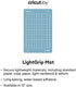 Cricut Joy LightGrip Mat, 4.5' x 12...