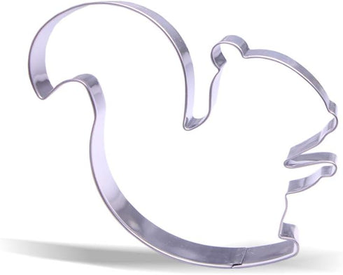 4.4 inch Squirrel Cookie Cutter - Stainless Steel...