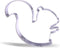 4.4 inch Squirrel Cookie Cutter - Stainless Steel...