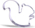 4.4 inch Squirrel Cookie Cutter - Stainless Steel...