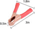 Insulated Alligator Clips Durable Heavy Duty Black & Red Boot Metal Spring Loaded Truck Car Battery Electric Test Clips Lead Probe Alligator Clamp...