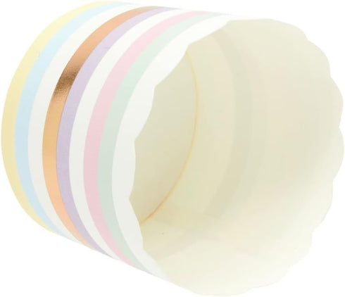 Sparkle and Bash 50-Pack Pastel Cupcake Liners - Large Paper Baking Cups for Birthdays, Home Baking, Bake Sales, Bridal Showers (2.2 In)...
