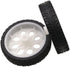 4pcs 65mm Rubber RC Wheel Tires Toy Car Wheels DIY Model Robots White and Black for DIY Model Accessories...