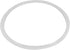 Replacement Clear Silicone, 6 Sizes Replacement Clear Silicone Gasket Sealing for Home Pressure Cooker Kitchen Tool (Diameter 24cm/9.44in)...
