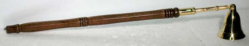 1 X NEW Brass Snuffer w/Wood Handle (Candle Accessories)...