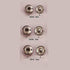 YICBOR 288sets/lot Sew-on PressSnap Buttons Metal Snap Fastener Buttons Press Button for Sewing Clothing(Silver Nickle, 6mm)...