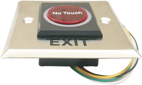 No Touch Door Infrared Sensor Exit Button touchless Switch for Access Control Systems Gates and Garage Openers (1)...