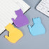 Cat Lover Gifts for Women Girls, Cat Sticky Notes Set Cat Paper Clips Cat Office Supplies and Accessories, Cat Gifts for Cat Lovers Book Annotatio...