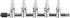 Aquarium Fish Tank Air Flow Control Lever Pump 5 Way Inline Manifold Air Flow Pump Tubing Splitter Lever Control Valve 3-Pack...