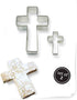 PME Cross Cookie and Cake Cutters, Set of 2...